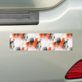 フレッパーの水玉 バンパーステッカー (車上)