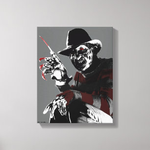 フレディ対ジェイソン Freddy Seeing Red キャンバスプリント