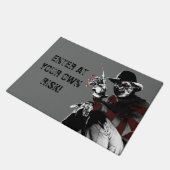 フレディ対ジェイソン | Freddy Seeing Red ドアマット (アングル)