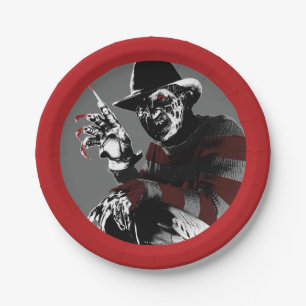 フレディ対ジェイソン Freddy Seeing Red ペーパープレート