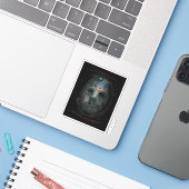 フレディ対ジェイソン | Jason Mask引用文 シール (ノートパソコンとiPhone)