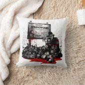 フレディ対ジェイソン | Springwoodへようこそ クッション (ブランケット)