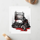 フレディ対ジェイソン | Springwoodへようこそ ノートカード (正面/裏面インサイチュ)