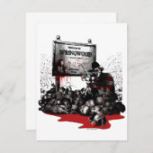 フレディ対ジェイソン | Springwoodへようこそ ノートカード (正面/裏面)