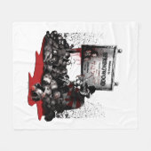 フレディ対ジェイソン | Springwoodへようこそ フリースブランケット (正面(横))