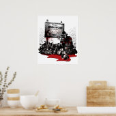 フレディ対ジェイソン | Springwoodへようこそ ポスター (キッチン)