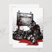 フレディ対ジェイソン | Springwoodへようこそ ポストカード (正面/裏面)