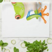 フレディ・フロッグ「ハイフォー」 キッチンタオル (折り畳み)