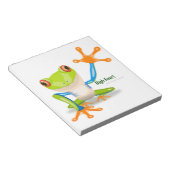 フレディ・フロッグ「ハイフォー」 ノートパッド (アングル)