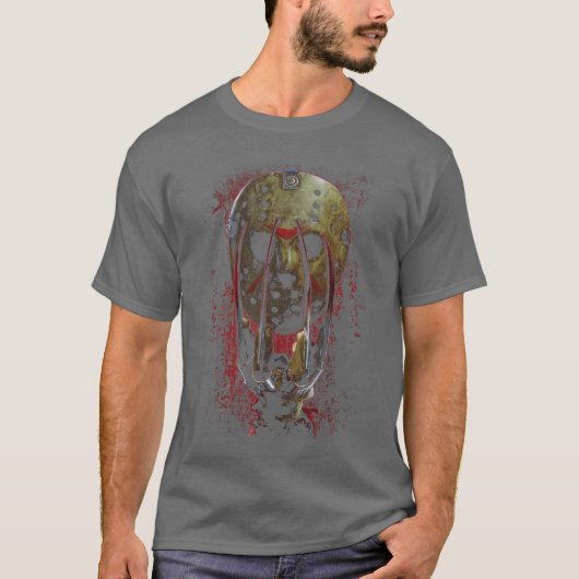 フレディvsジェイソン マスク＆クロー tシャツ (正面)