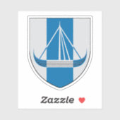 フレデリカスンド市の紋章 シール (シート)