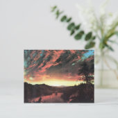 フレデリックエドウィン教会 – 奥深い風景 ポストカード (スタンド正面)