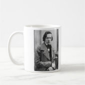 フレデリックショパンの唯一の知られていた写真 コーヒーマグカップ (左)