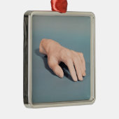 フレデリックショパンの手の鋳造物 メタルオーナメント (右)