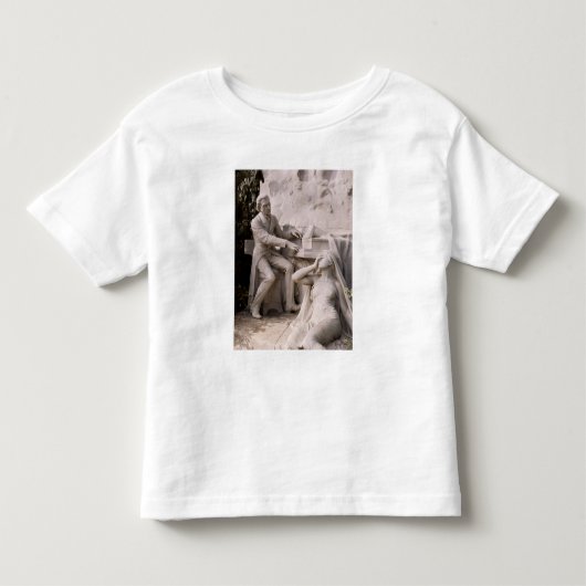フレデリックショパンへの記念碑 トドラーTシャツ (正面)