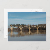 フレデリックスバーグでのCSX ポストカード (正面/裏面)