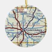 フレデリックスバーグのクリスマスオーナメント セラミックオーナメント (正面)