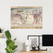 フレデリックスバーグの戦いの計画 ポスター (ホームオフィス)