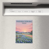 フレデリックスバーグテキサス州旅行 マグネット (インサイチュ (食洗機))