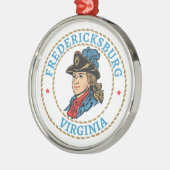 フレデリックスバーグバージニアコロニアル メタルオーナメント (左)
