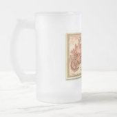 フレデリックスバーグビールヴィンテージラベルマグ フロストグラスビールジョッキ (左)