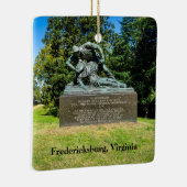 フレデリックスバーグ戦場のカークランドモニュメント セラミックオーナメント (右)