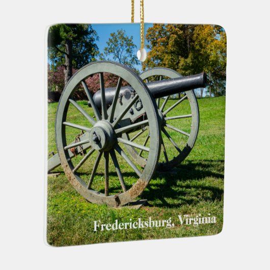 フレデリックスバーグ戦場の大砲 セラミックオーナメント (右)