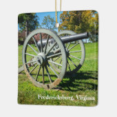 フレデリックスバーグ戦場の大砲 セラミックオーナメント (左)