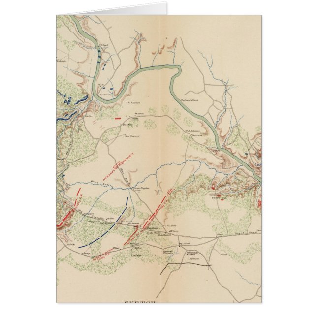 フレデリックスバーグ，サレム·チャーチ， Chancellorsville (正面)