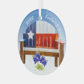 フレデリックスバーグ、テキサス州、オーナメント ガラスオーナメント (正面左)