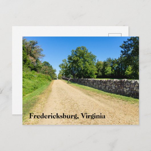 フレデリックスバーグ (バージニア州) ポストカード (正面/裏面)