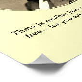 フレデリックダグラス引用文カスタム聖なる書物、 経典 ポスター (角)