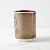 フレデリックダグラス引用文マグ"持久力" マグカップ (中央)