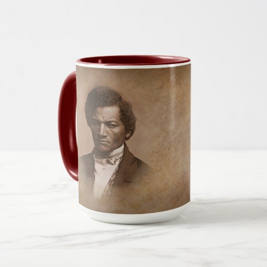 フレデリックダグラス引用文マグ"持久力" マグカップ (正面左)