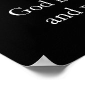 フレデリックダグラス引用文右真実黒史 ポスター (角)