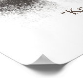 フレデリックダグラス絵画ウォーターカラーポートレート ポスター (角)