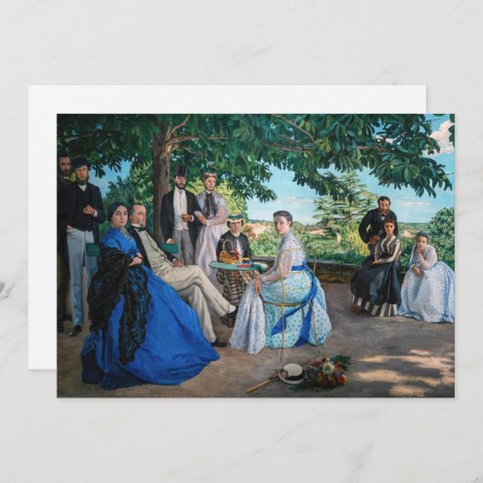 フレデリックバジルザファミリー懇親会 サンキューカード (正面/裏面)