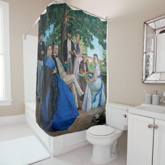 フレデリックバジルザファミリー懇親会 シャワーカーテン (インサイチュ)