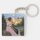 フレデリックバジールザピンクドレス キーホルダー (裏面)