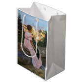 フレデリックバジールザピンクドレス ミディアムペーパーバッグ (正面アングル)