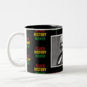 フレデリックパーソナライズされたダグラス黒史BHM ツートーンマグカップ (左)