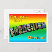 フレデリックポストカードからの挨拶 ポストカード (正面/裏面)