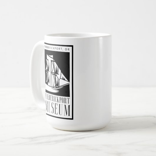 フレデリックポートミュージアムマグ コーヒーマグカップ (正面左)