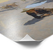 フレデリックレミントン – ウォーターホールのための戦い フォトプリント            (角)