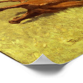 フレデリックレミートンザバッファロー狩り ポスター (角)