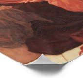 フレデリックロードレイトンフレーミングジューンスクエアアート ポスター (角)