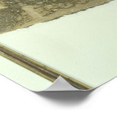 フレデリック下のプロシア歩兵旗 ポスター (角)