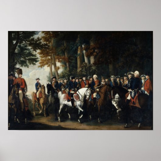 フレデリック二世がプリューセン・フォンから帰ってきた ポスター (正面)