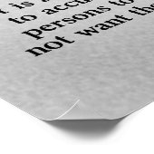 フレデリック基礎アンチ社会主義 ポスター (角)