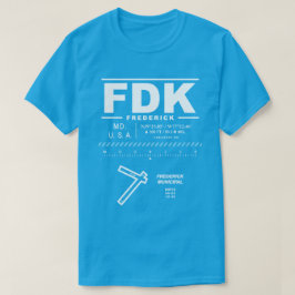 フレデリック市営空港FDK Tシャツ